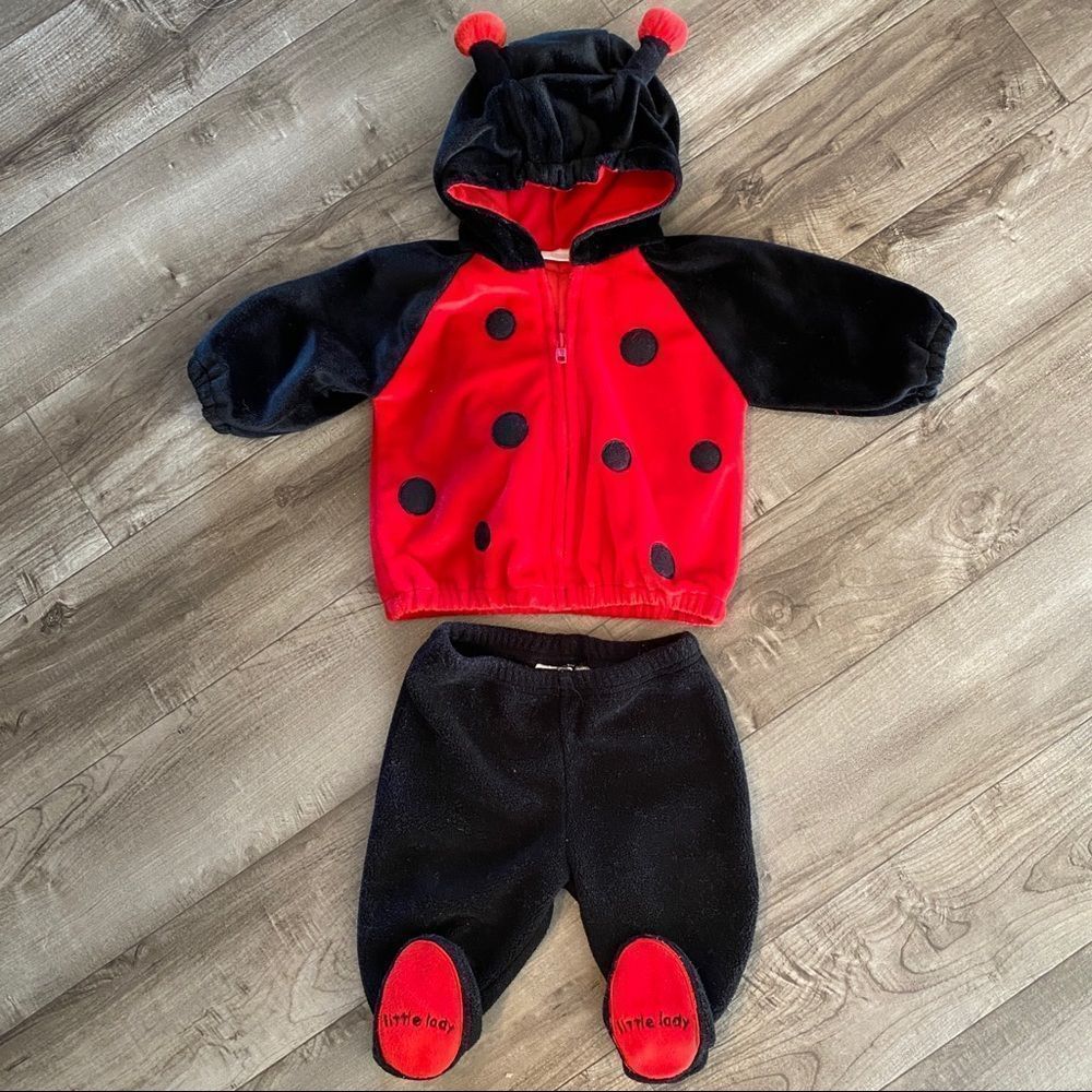 First Moments Lady Bug Outfit / Costume size 3/6 months - Picture 1 of 11